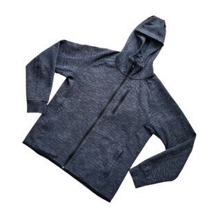 UNIQLO Dry Stretch Sweat Full-Zip Hoodie Dark Gray Men’s M